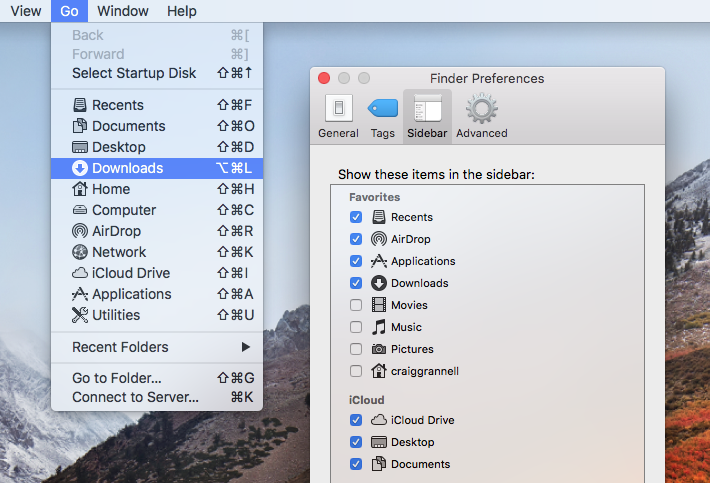 Mac Put Download Folder In Desktop